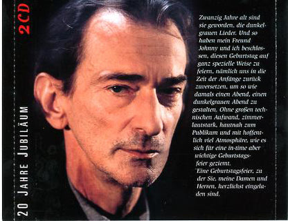 Ludwig Hirsch : Dunkelgrau - Live! (2xCD, Album)