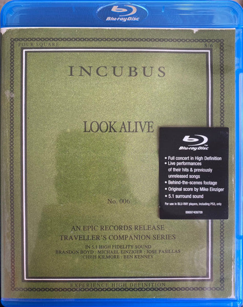 Incubus (2) : Look Alive (Blu-ray, 5.1)