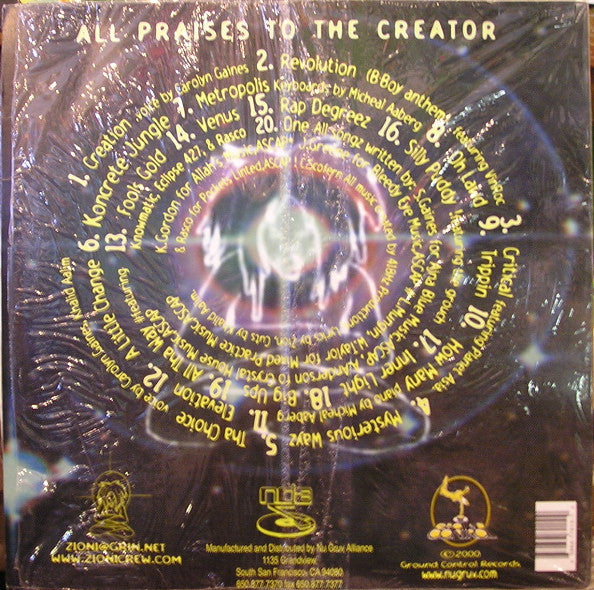 Zion I : Mind Over Matter (2xLP, Album)