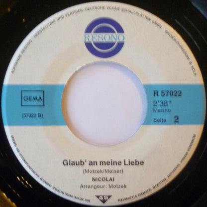 Nicolai (10) : Liebesbriefe (7", Single)