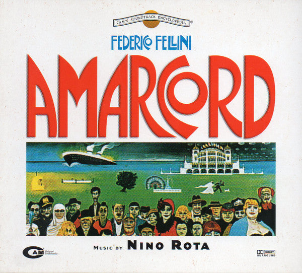 Nino Rota : Amarcord (CD, Album, RE, RM, Dol)