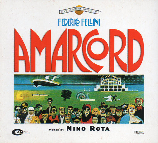 Nino Rota : Amarcord (CD, Album, RE, RM, Dol)