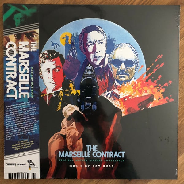 Roy Budd : The Marseille Contract (Original Motion Picture Soundtrack) (LP, Album, Mono, Ltd, RE, RM, Blu)