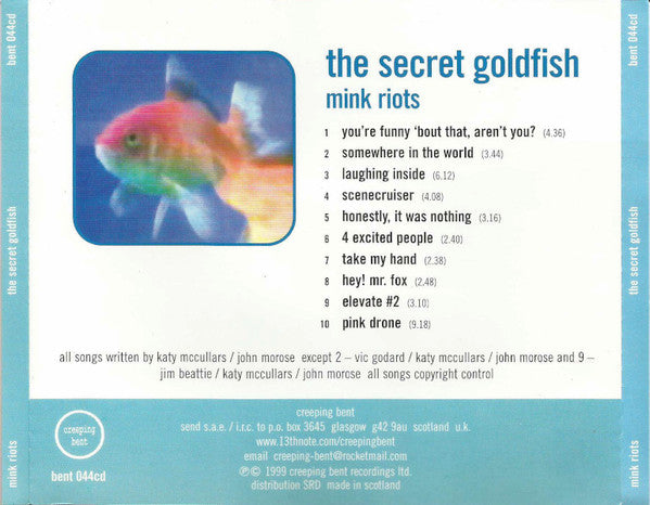 The Secret Goldfish : Mink Riots (CD, Album)