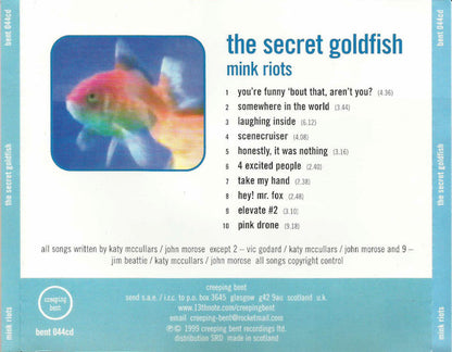 The Secret Goldfish : Mink Riots (CD, Album)