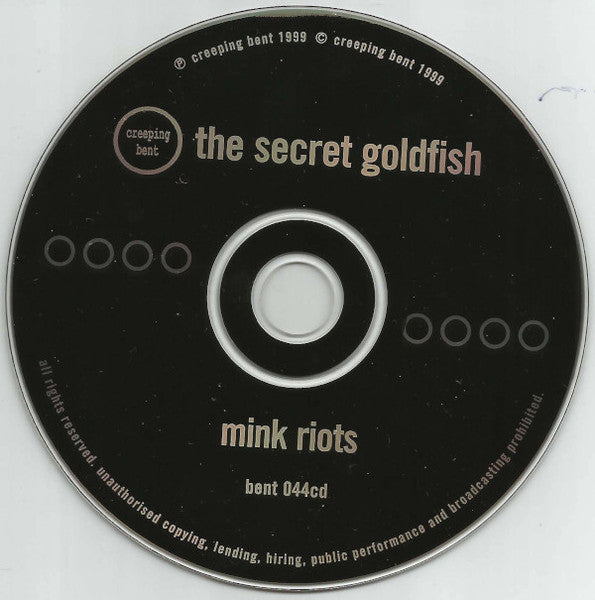 The Secret Goldfish : Mink Riots (CD, Album)