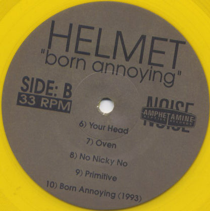 Helmet (2) : Born Annoying (LP, Comp, Yel)