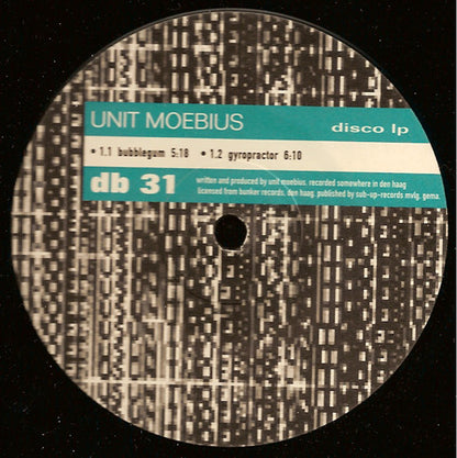 Unit Moebius : Disco LP (2x12", Album)