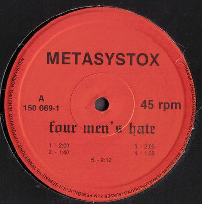 Metasystox : Four Men's Hate (LP)