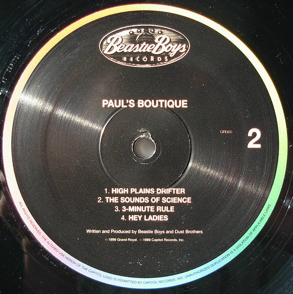 Beastie Boys : Paul's Boutique (2xLP, Album, RE, 8-p)