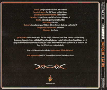 Billy Gibbons : Hardware (CD, Album)