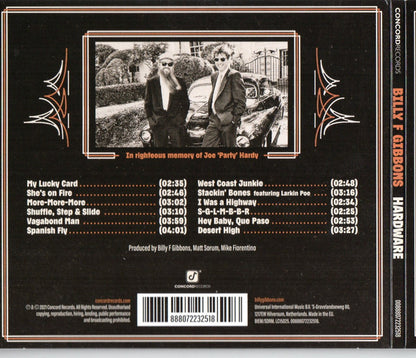 Billy Gibbons : Hardware (CD, Album)