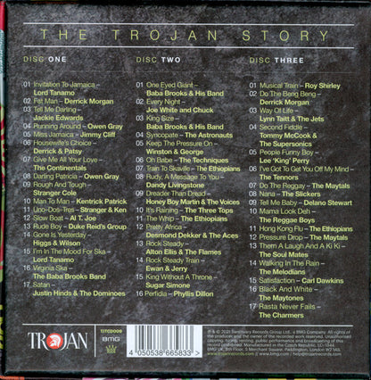 Various : The Trojan Story  (3xCD, Comp, RE + Box)