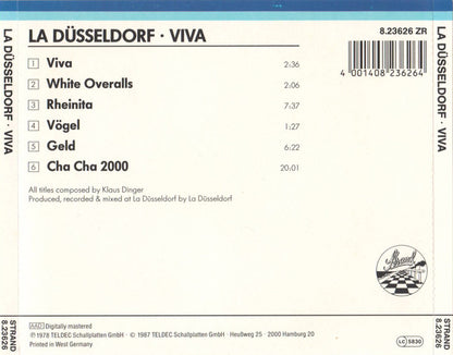 La Düsseldorf : Viva (CD, Album, RE)