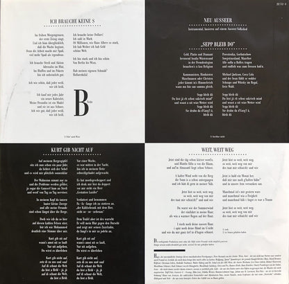 Hubert Von Goisern Und Die Original Alpinkatzen* : Aufgeigen Stått Niederschiassen (LP, Album)