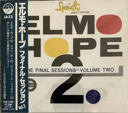 Elmo Hope : The Final Sessions - Volume 2 (CD, Album)