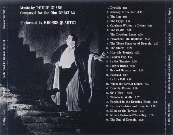 Philip Glass, Kronos Quartet : Dracula (CD, Album)