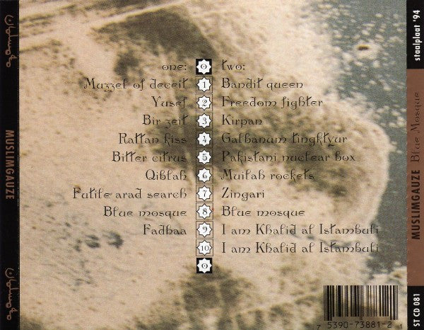 Muslimgauze : Blue Mosque (2xCD, Album)