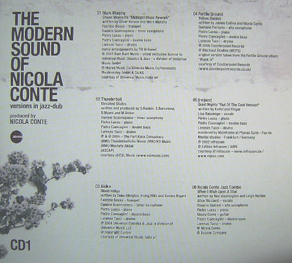 Nicola Conte : The Modern Sound Of Nicola Conte: Versions In Jazz-Dub (2xCD, Comp)