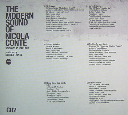 Nicola Conte : The Modern Sound Of Nicola Conte: Versions In Jazz-Dub (2xCD, Comp)