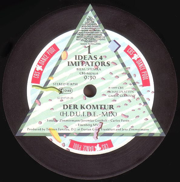 Ideas 4 Imitators : Der Komtur (12", Maxi)