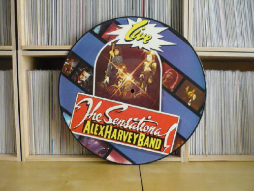 The Sensational Alex Harvey Band : Live (LP, Album, Pic)