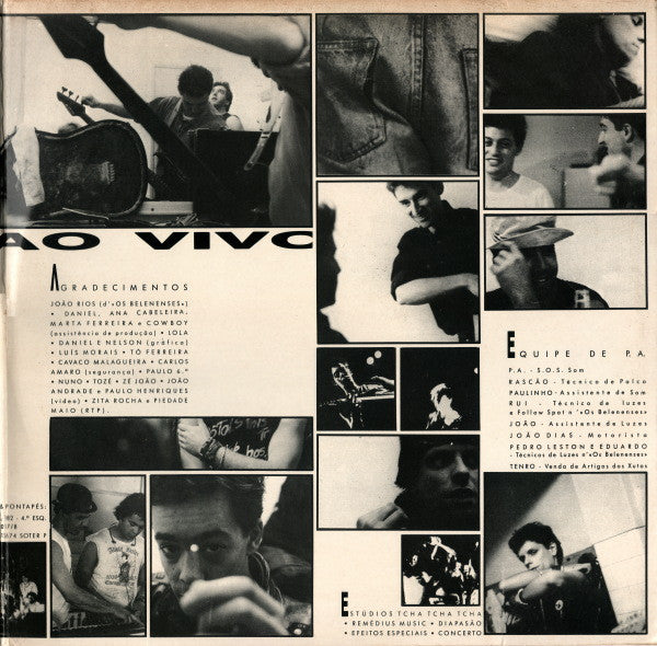 Xutos* : Ao Vivo (3xLP, Album)