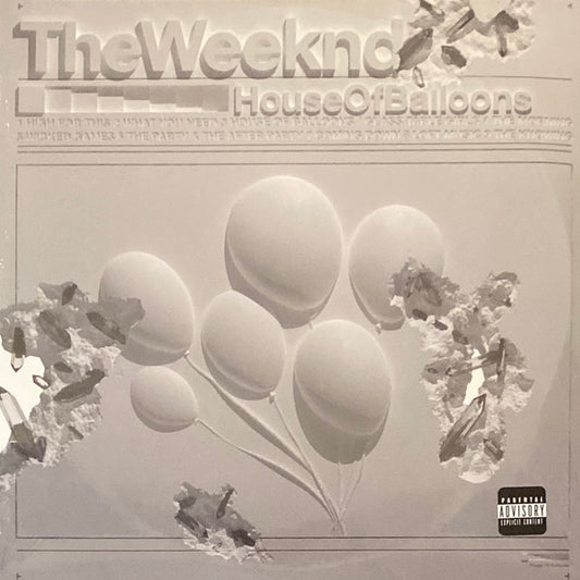 The Weeknd : House Of Balloons (2xLP, Ltd, Mixtape, RE, Cle)