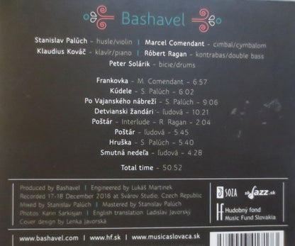 Bashavel : Hoorhay (CD, Album)