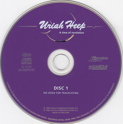 Uriah Heep : A Time Of Revelation - 25 Years On (4xCD, Comp, RM + Box, Ltd)