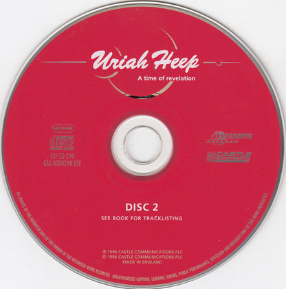 Uriah Heep : A Time Of Revelation - 25 Years On (4xCD, Comp, RM + Box, Ltd)