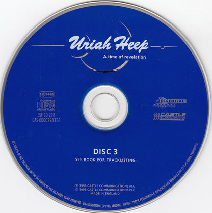 Uriah Heep : A Time Of Revelation - 25 Years On (4xCD, Comp, RM + Box, Ltd)