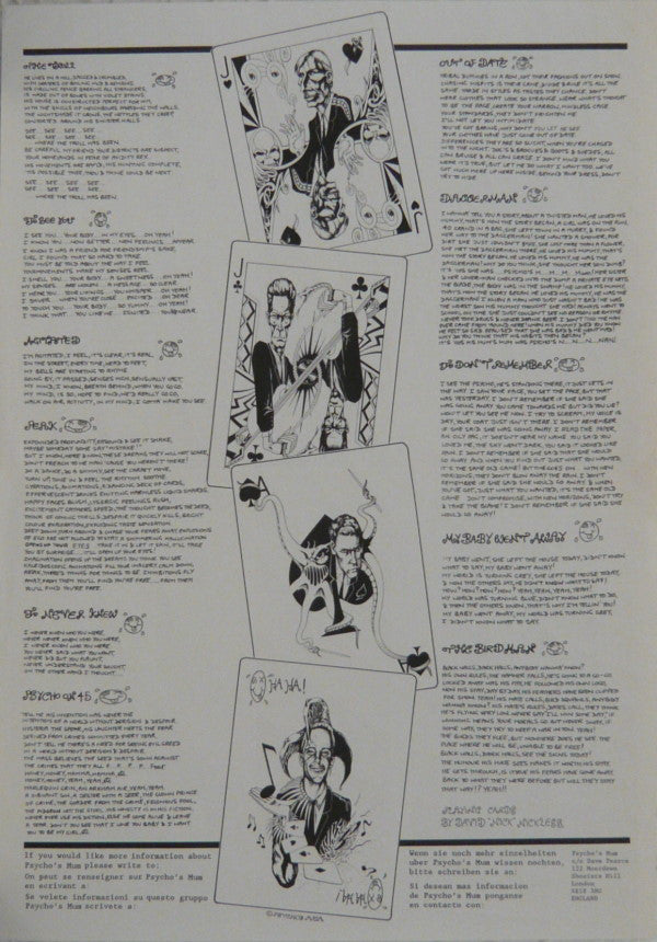 Psycho's Mum : A Sibilant Sin (LP, Album)