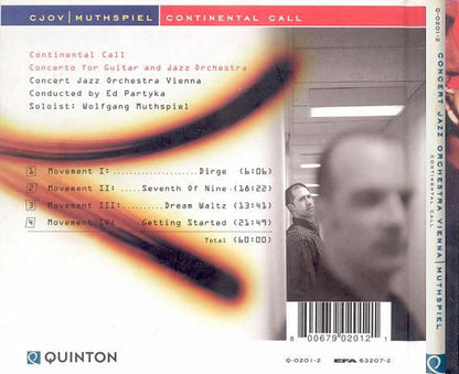 Concert Jazz Orchestra Vienna And Wolfgang Muthspiel : Continental Call (CD, Album)