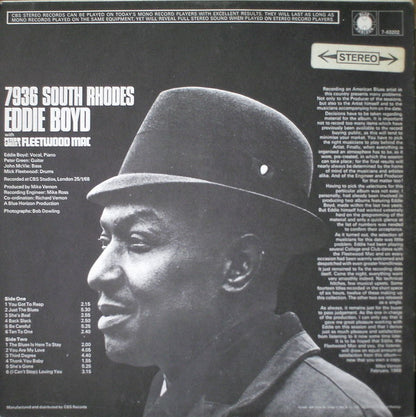 Eddie Boyd With Fleetwood Mac : 7936 South Rhodes (LP, Album)
