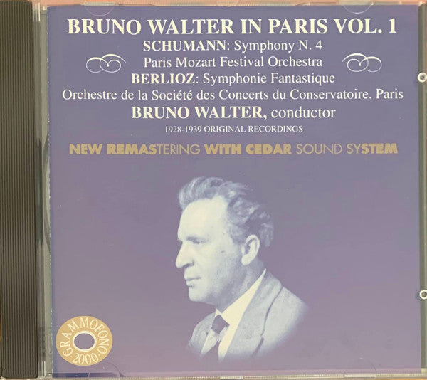 Bruno Walter : Bruno Walter In Paris Vol. 1 (1928 - 1939) (CD, Comp)