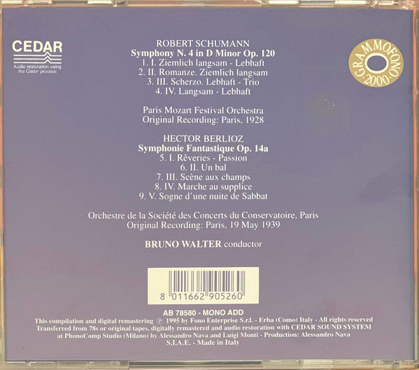 Bruno Walter : Bruno Walter In Paris Vol. 1 (1928 - 1939) (CD, Comp)