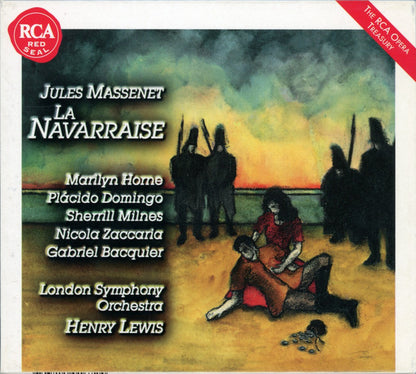 Jules Massenet - Marilyn Horne, Placido Domingo, Sherrill Milnes, Nicola Zaccaria, Gabriel Bacquier, Henry Lewis : La Navarraise (CD, RE, RM)
