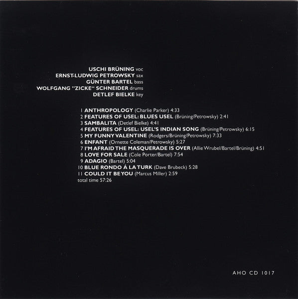 Uschi Brüning : Enfant (CD, Album)