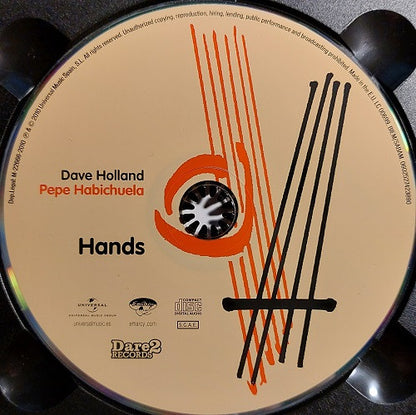 Dave Holland, Pepe Habichuela : Hands (CD, Album)