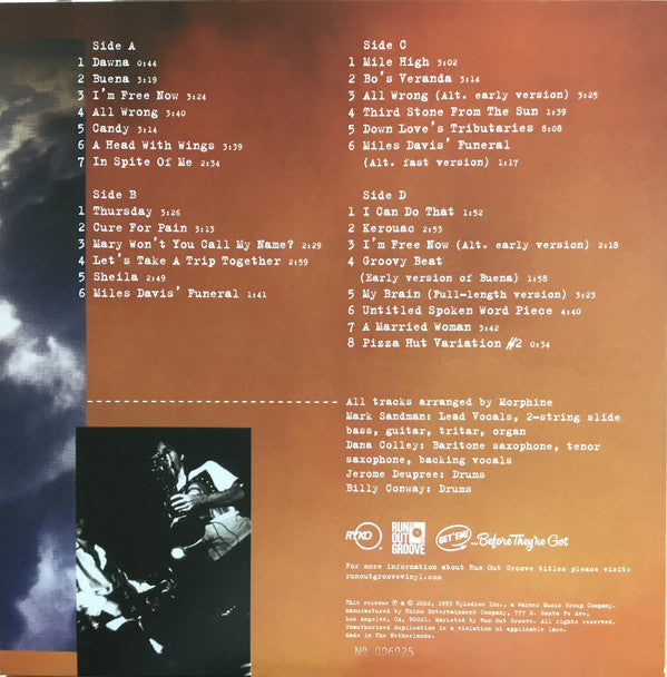 Morphine (2) : Cure For Pain (LP, Album + LP, Comp + Dlx, Num, RE, RM, 180)