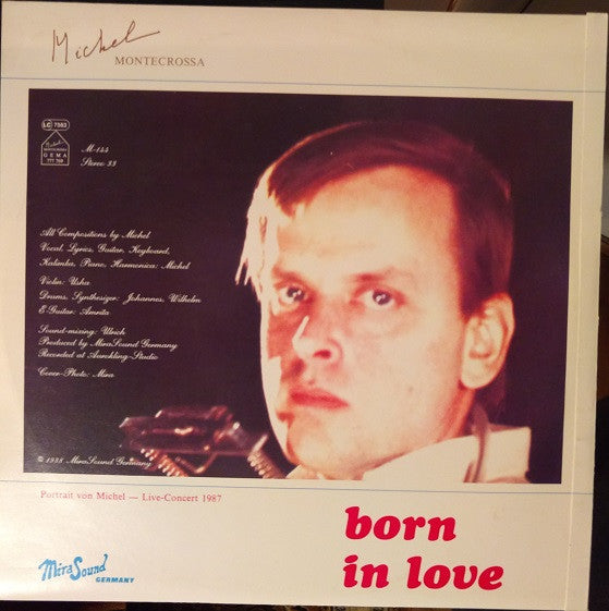 Michel : Born In Love (LP, Whi)