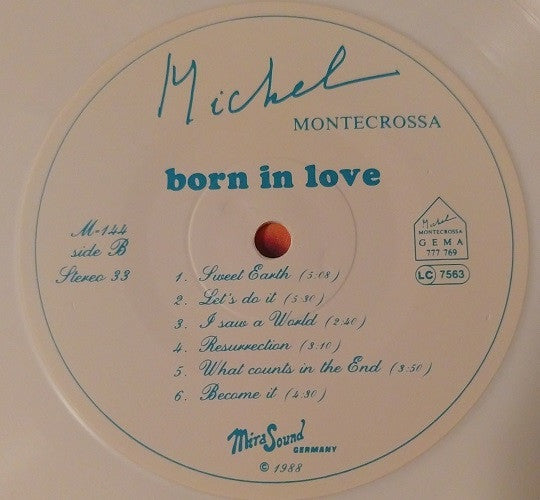 Michel : Born In Love (LP, Whi)