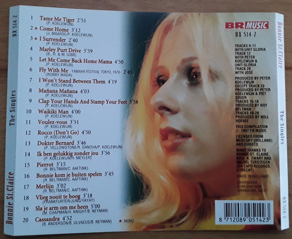 Bonnie St. Claire : The Singles (CD, Comp, Mono)