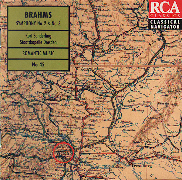 Brahms* - Staatskapelle Dresden, Kurt Sanderling : Symphony No 2 & 3  (CD, Comp)