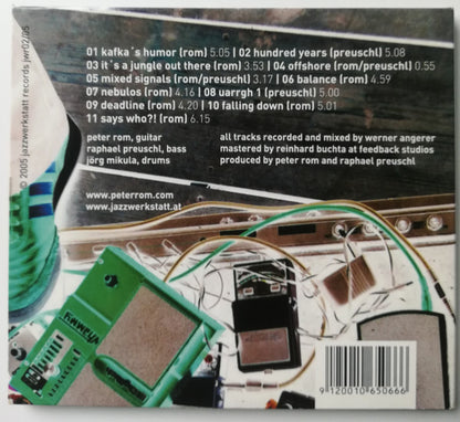 Peter Rom Trio : Says Who?! (CD, Album)