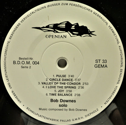 Bob Downes : Solo (LP)