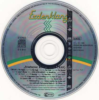 Eela Craig : Symphonic Rock: One Niter - Hats Of Glass (CD, Comp)