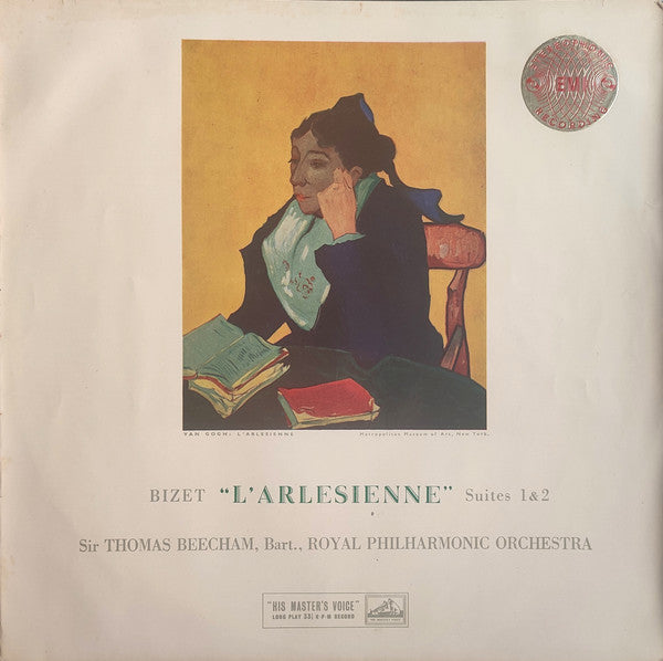 Bizet*, Sir Thomas Beecham, Bart.*, Royal Philharmonic Orchestra : "L'Arlesienne" Suites 1 & 2 (LP)