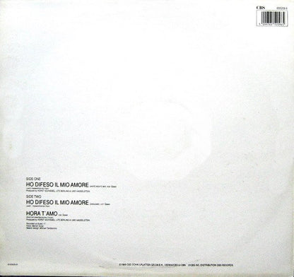 Alberto Colucci : Ho Difeso Il Mio Amore (White Nights Mix) (12", Maxi)